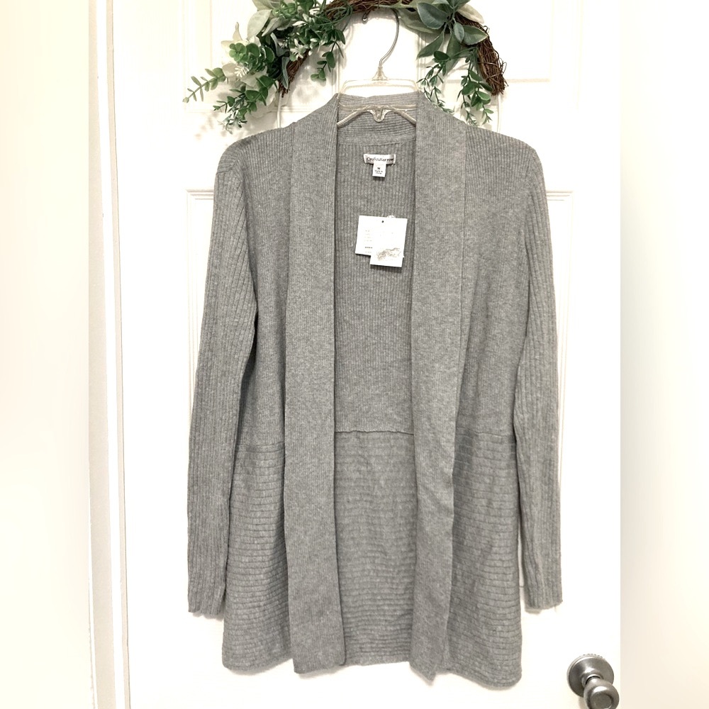 Croft & Barrow Open Front Cardigan M
